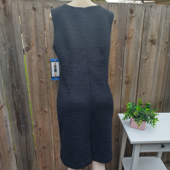 NWT Mario Serrani Italy Black Dress Large - Picture 4 of 6